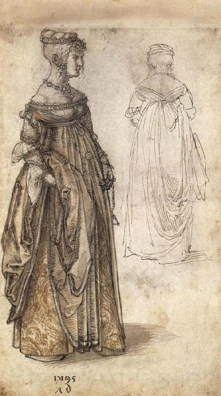 Albrecht Durer Two Venetian Ladies